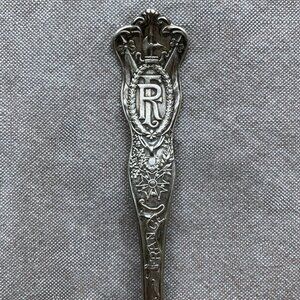 Antique France Souvenir Spoon, silverplate, Collectible - American Silver Co.
